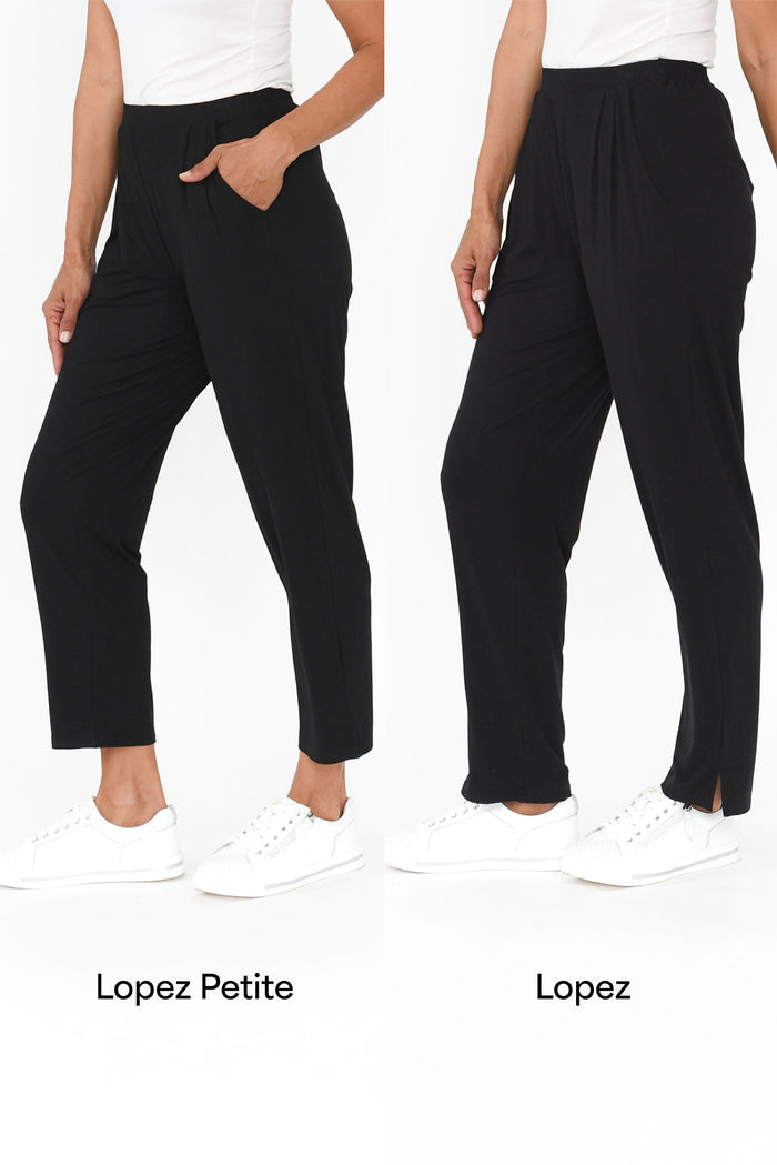 Lopez Navy Pocket Pants,Brunette model,alt text|model:Brontie