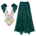 Lysia Swimsuit Set - Green