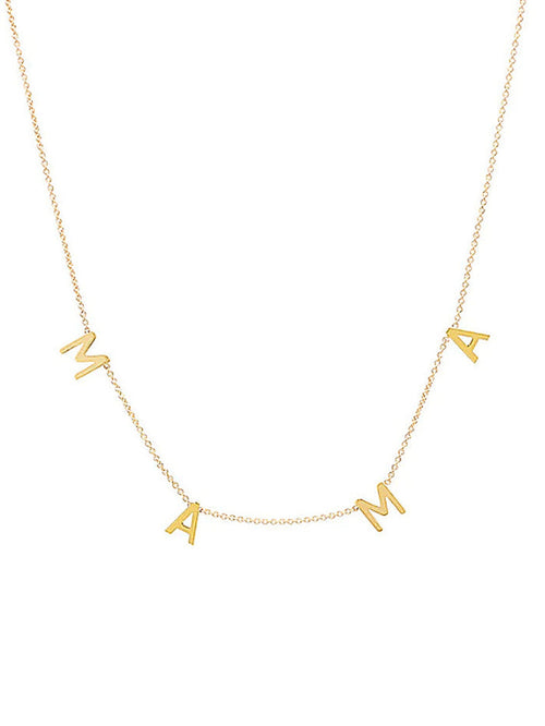 "MAMA" Charm Necklace