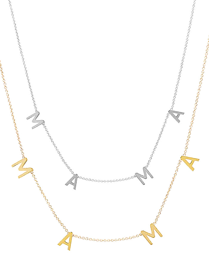"MAMA" Charm Necklace