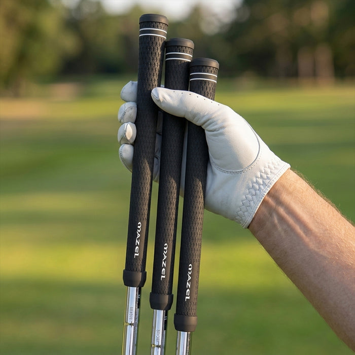MAZEL Golf 3-Pack Lightweight Golf Grips – EVA Core for Comfort & Control