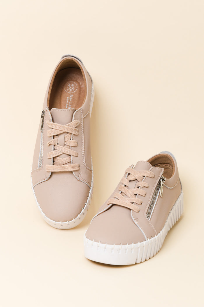 Medusa Nude Platform Sneaker