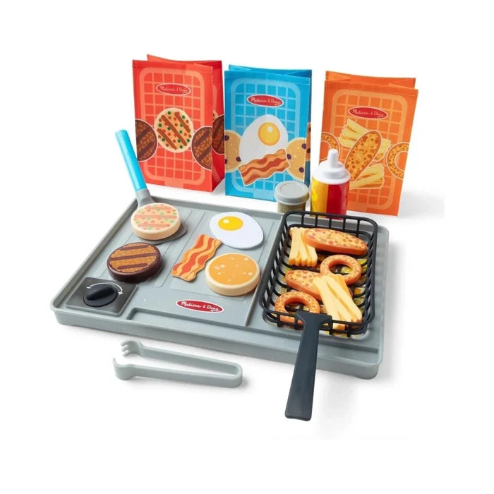 Melissa & Doug Flip & Fry Grill Play Set - ebebek