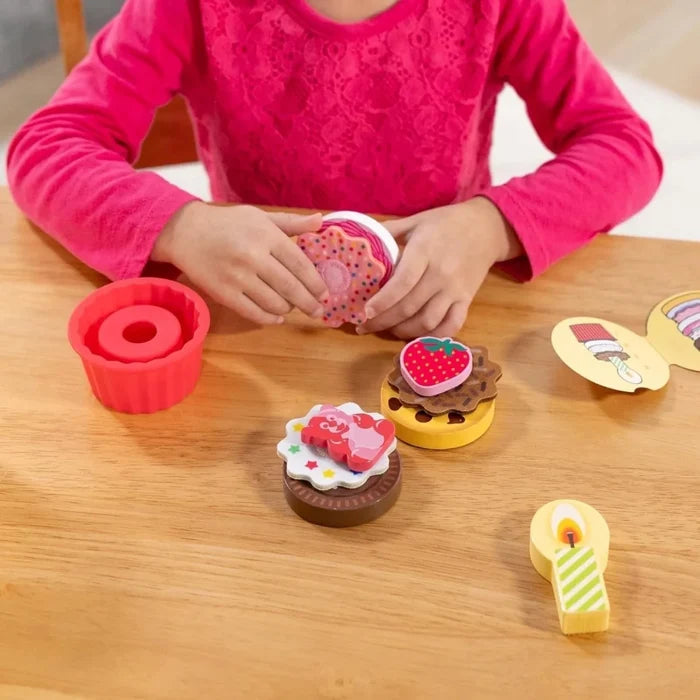 Melissa & Doug Play to Go Cake & Cookies Play Set - ebebek