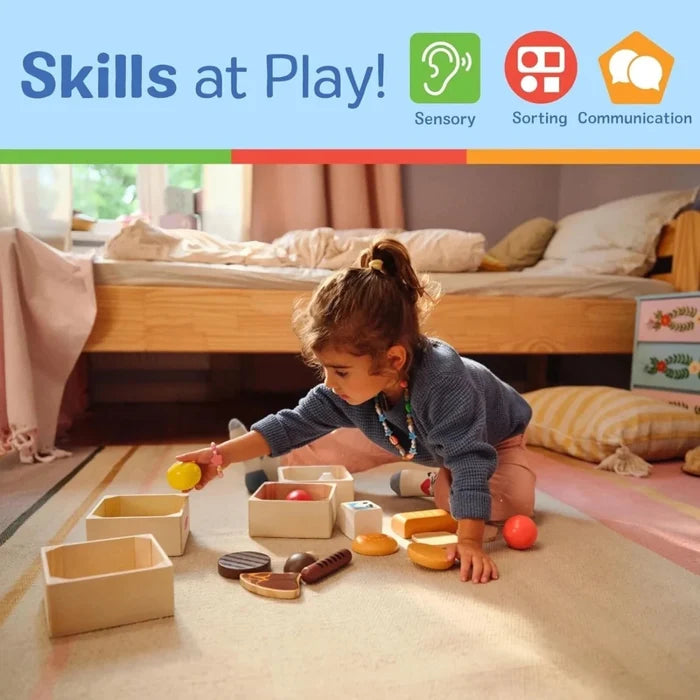 Melissa & Doug Wooden Food Set 21 pcs - ebebek