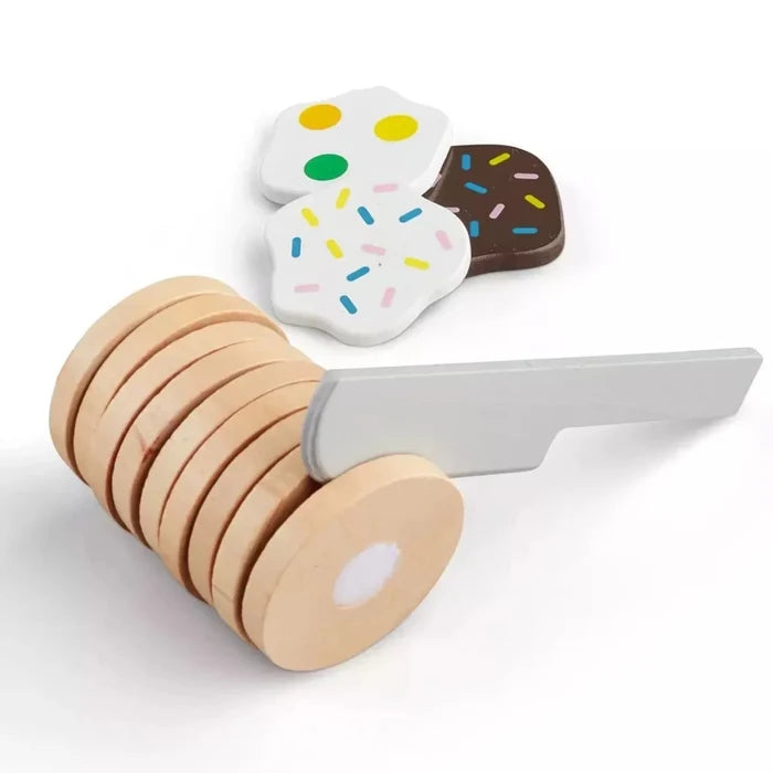 Melissa & Doug Wooden Slice & Bake Cookie Set - ebebek