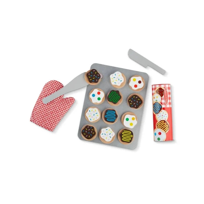 Melissa & Doug Wooden Slice & Bake Cookie Set - ebebek