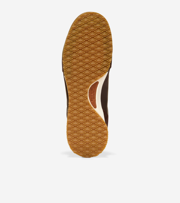 Men's GrandPrø Slimline Sneakers-Dark Chocolate-Ivory