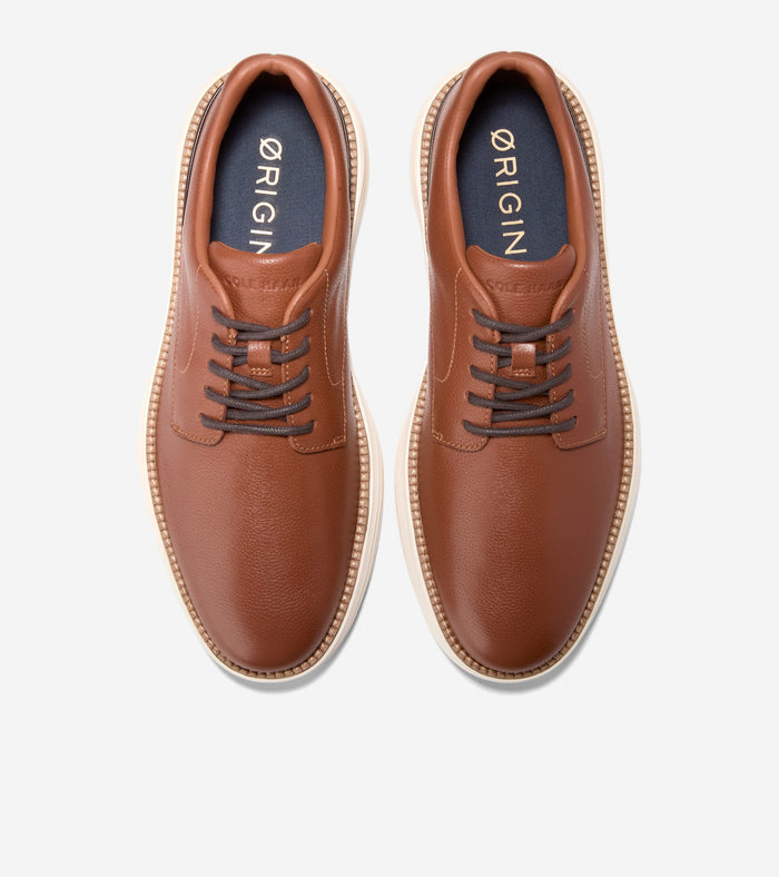 Men's ØriginalGrand Horizon Plain Toe Oxfords-British Tan-Angora-Ivory