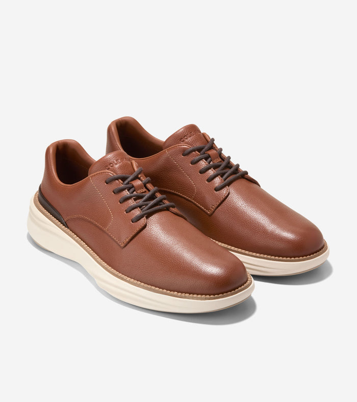 Men's ØriginalGrand Horizon Plain Toe Oxfords-British Tan-Angora-Ivory