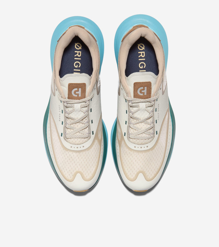 Men's ØriginalGrand Quadstar Running Sneakers-Silver Birch-Light Whiskey