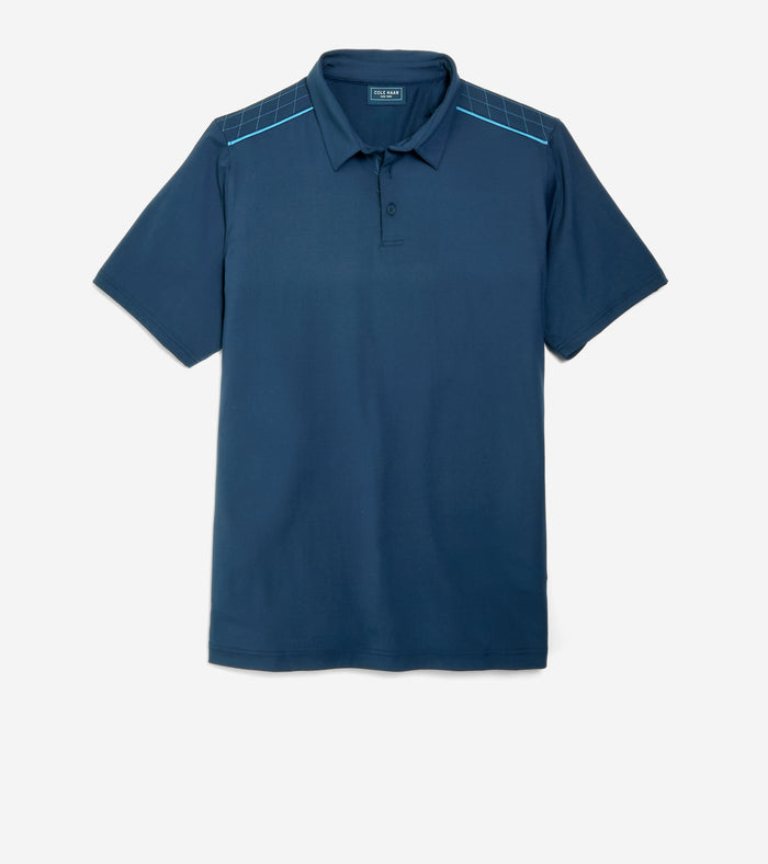 Men's SkyWeave™ Polo Shirt-Navy Blazer