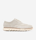 Men's ZERØGRAND Remastered Wingtip Oxfords-Angora-Natural-Ivory