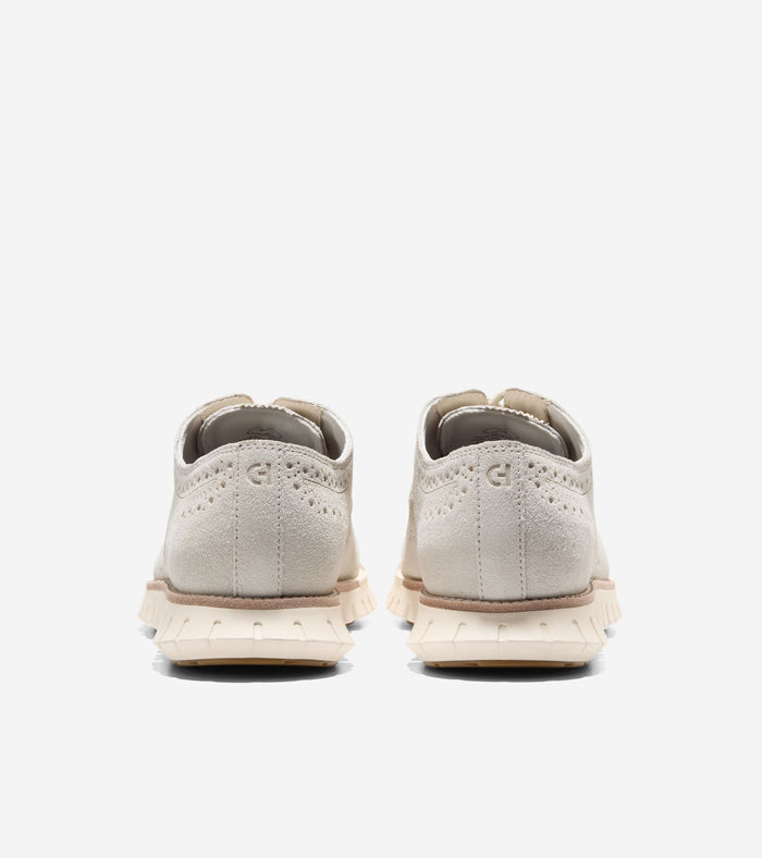 Men's ZERØGRAND Remastered Wingtip Oxfords-Angora-Natural-Ivory