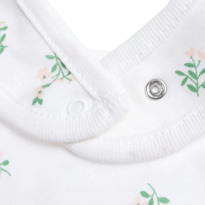 Messy Duck Printed Baby Bibs Pack of 2 - Floral - ebebek
