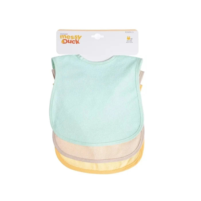 Messy Duck Waterproof Baby Bib Pack of 3 - ebebek