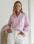 132-fashion-mila-heart-stripe-blouse-pink-white-womens-clothing