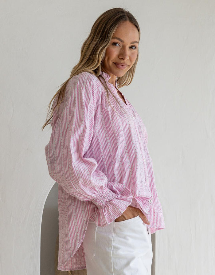 132-fashion-mila-heart-stripe-blouse-pink-white-womens-clothing