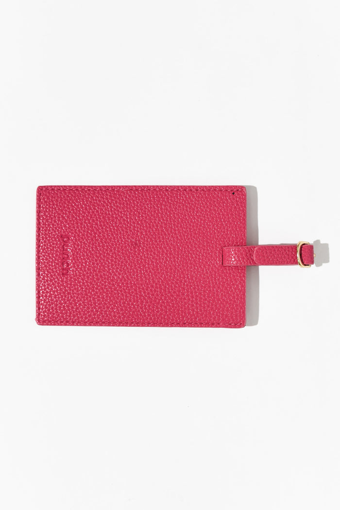 Mims Pink Luggage Tag