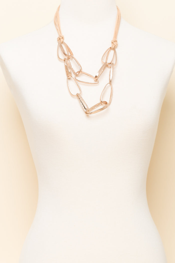 Minka Gold Link Necklace
