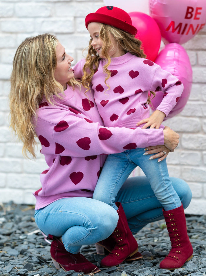 Mommy and Me All Of My Love Sweater Mia Belle Girls