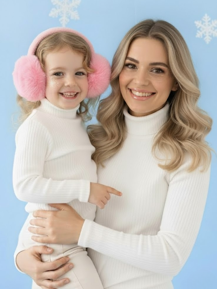 Mommy And Me Cream Long Sleeve Top Mia Belle Girls