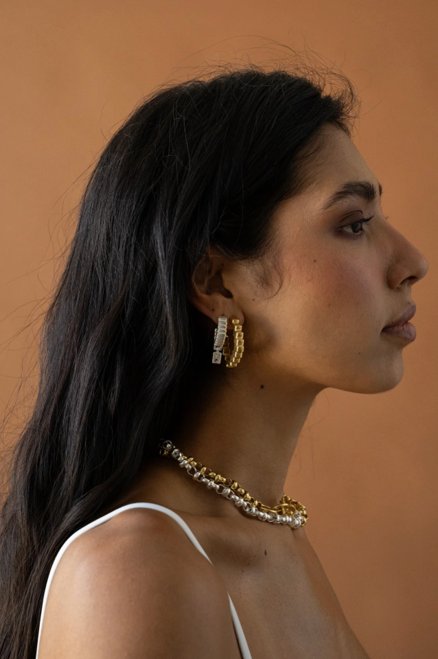 Mountain & Moon Gabrielle Earrings - Gold