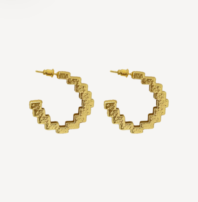 Mountain & Moon Gabrielle Earrings - Gold