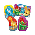 My First Puzzle Sets 4 - in - 1 Puzzle Set - Dino - ebebek