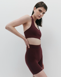 Nagnata Ballet Wool Mini Short - Mulberry