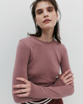 Nagnata Essentials Long Sleeve Top - Rose