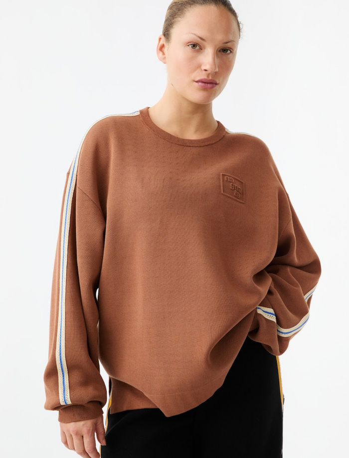 Nagnata Organic Miro Sweater - Cinnamon