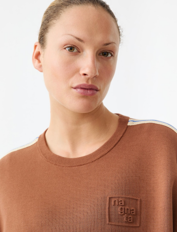Nagnata Organic Miro Sweater - Cinnamon