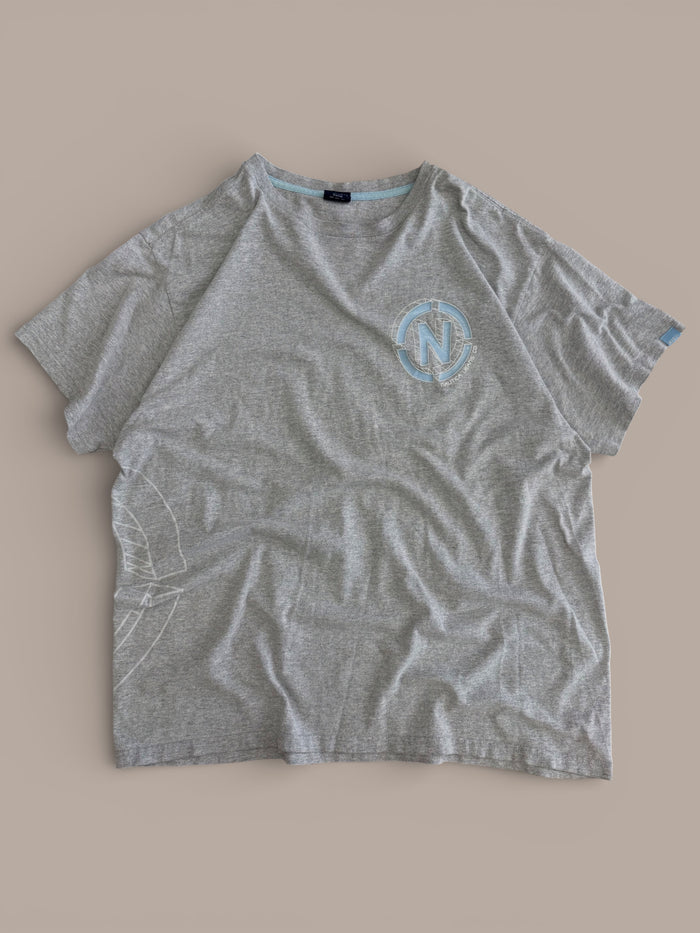 nautica grey mens shirt