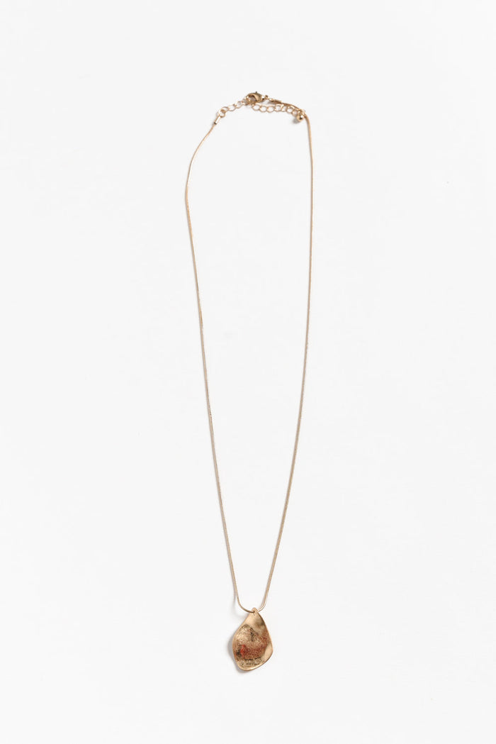 Nebula Gold Pendant Necklace
