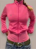 Neon pink vintage Adidas zip up jacket
