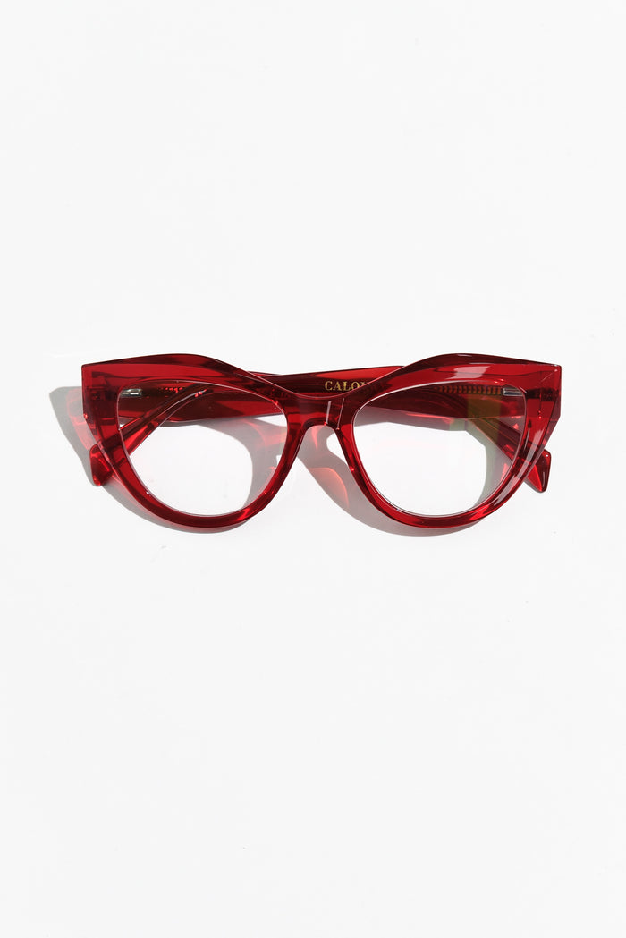 Newcastle Red Reading Glasses