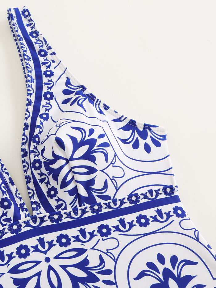 Nile Swimsuit Set - Blue