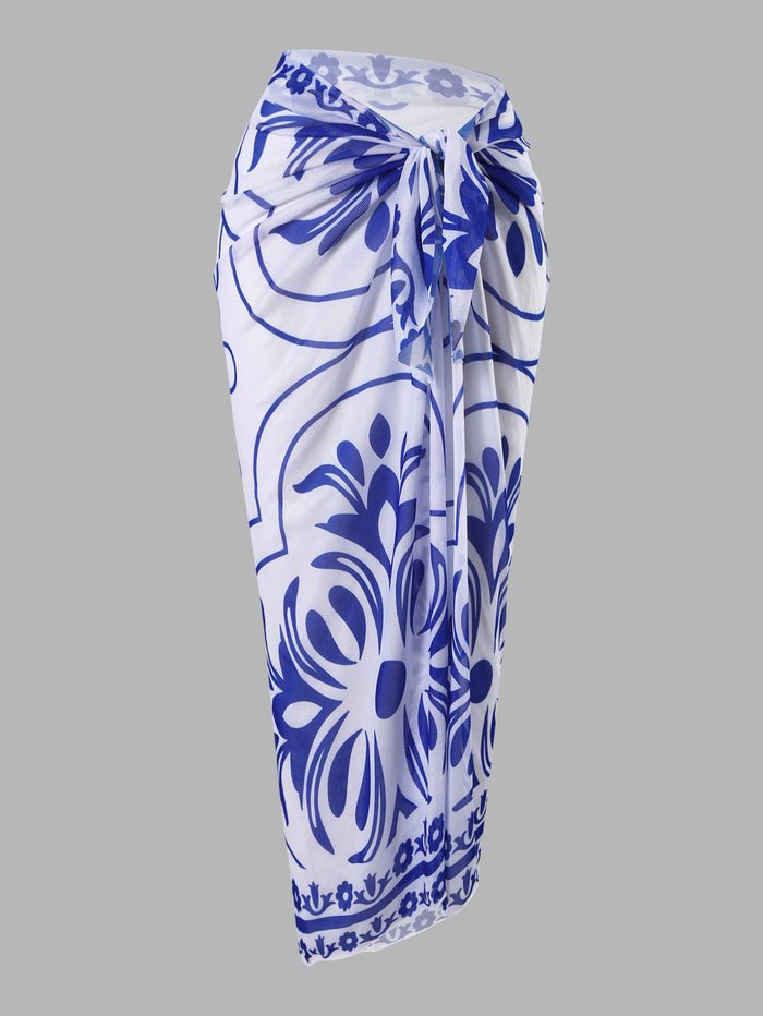 Nile Swimsuit Set - Blue