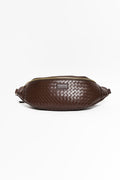 Nomad Brown Woven Sling Bag
