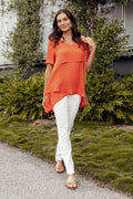 Nora White Stretch Pants,Lifestyle