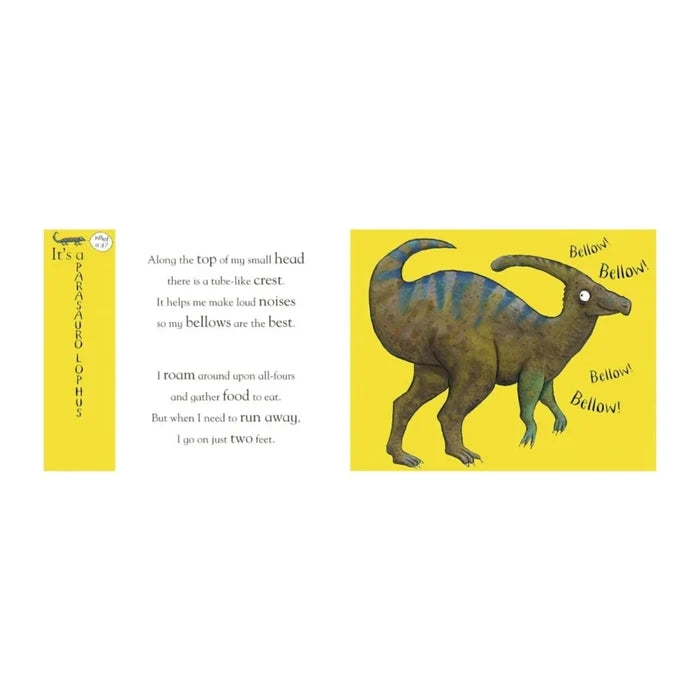 Nosy Crow Axel Scheffler's Flip Flap - Dinosaurs - ebebek