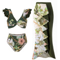 Nyxx Swimsuit Set - Green