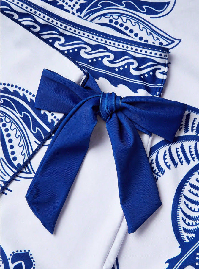 Ocean Muse Swimsuit Set - Blue