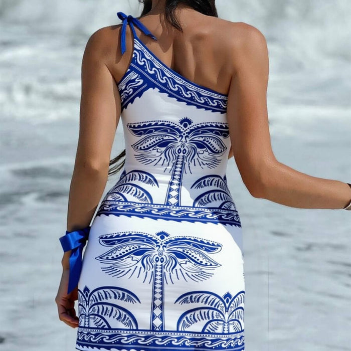 Ocean Muse Swimsuit Set - Blue