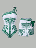 Ocean Muse Swimsuit Set - Green