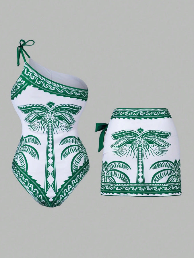 Ocean Muse Swimsuit Set - Green