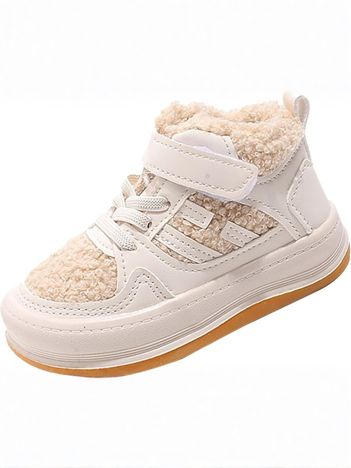 Oh-So-Snuggly Shearling Sneakers By Liv and Mia Mia Belle Girls