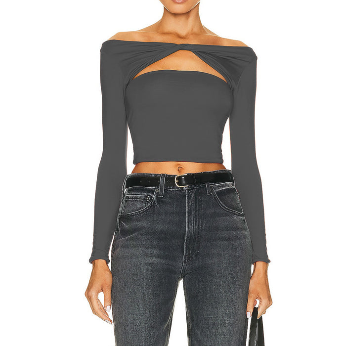 Olivia Top - Grey