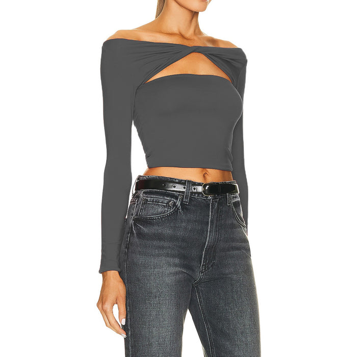 Olivia Top - Grey
